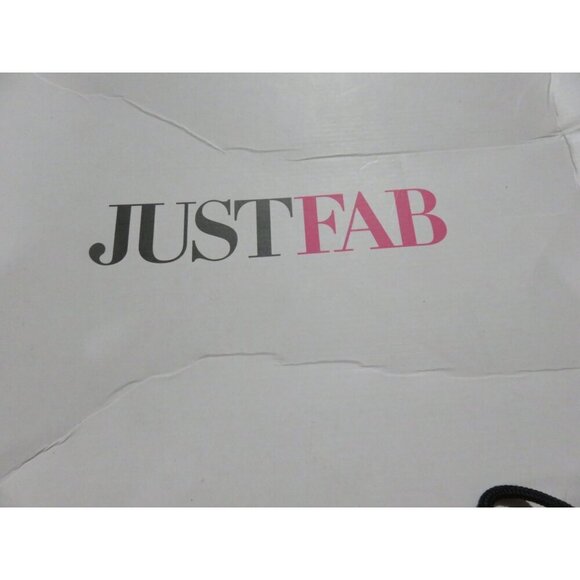 Justfab Gloria Purple Vegan Leather Laser Cut caged pumps size 8 true to size - Picture 13 of 15